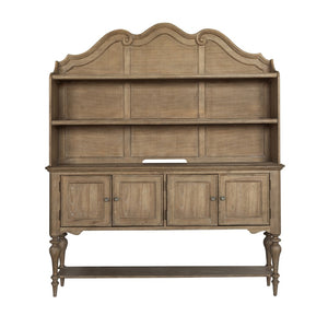 Pulaski Furniture Weston Hills Sideboard and Hutch P293-DR-K5-PULASKI P293-DR-K5-PULASKI