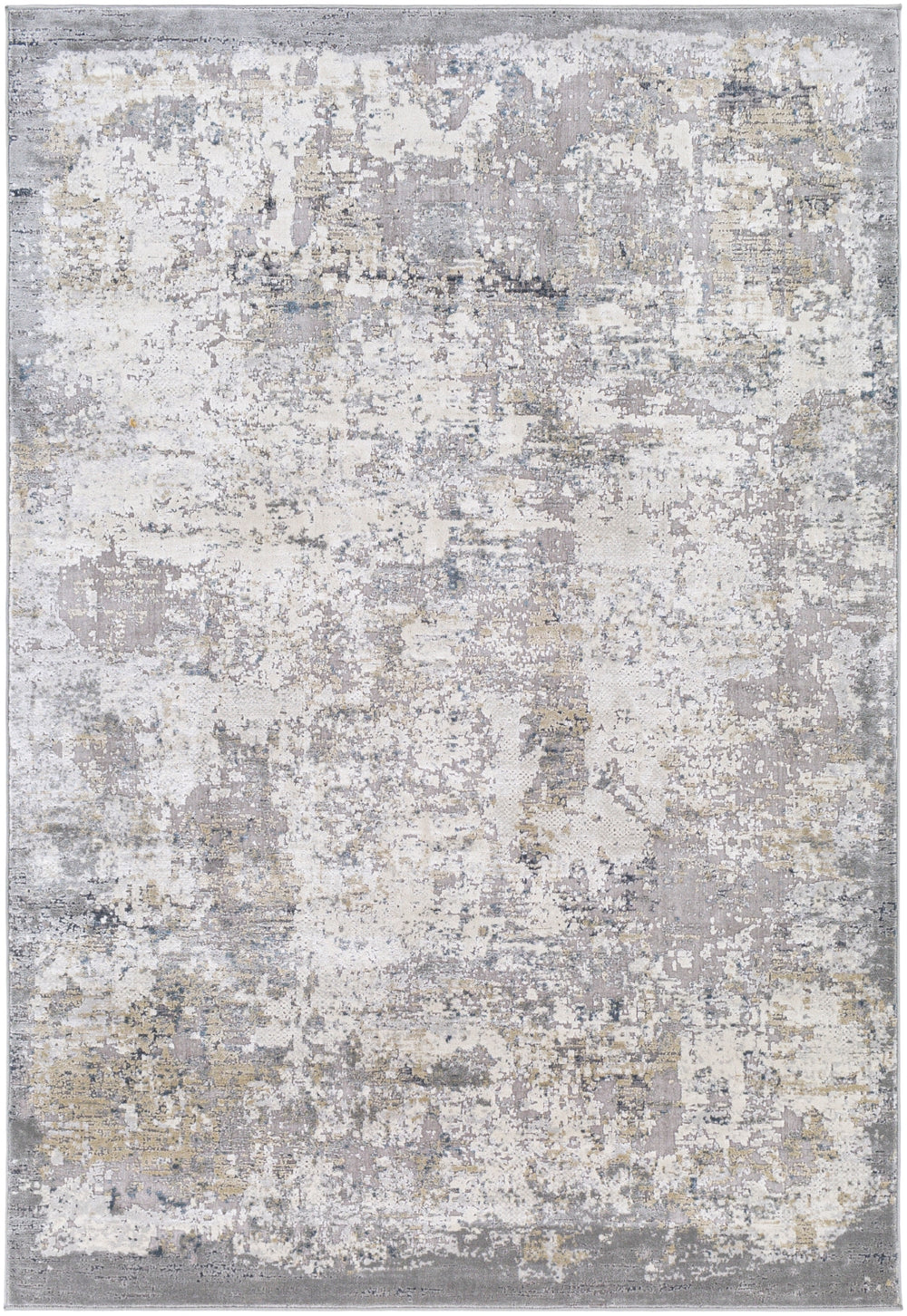 Norland NLD-2301 Modern Polypropylene, Polyester Rug NLD2301-912 Light Gray, Charcoal, Cream, Khaki, Navy 70% Polypropylene, 30% Polyester 9' x 12'