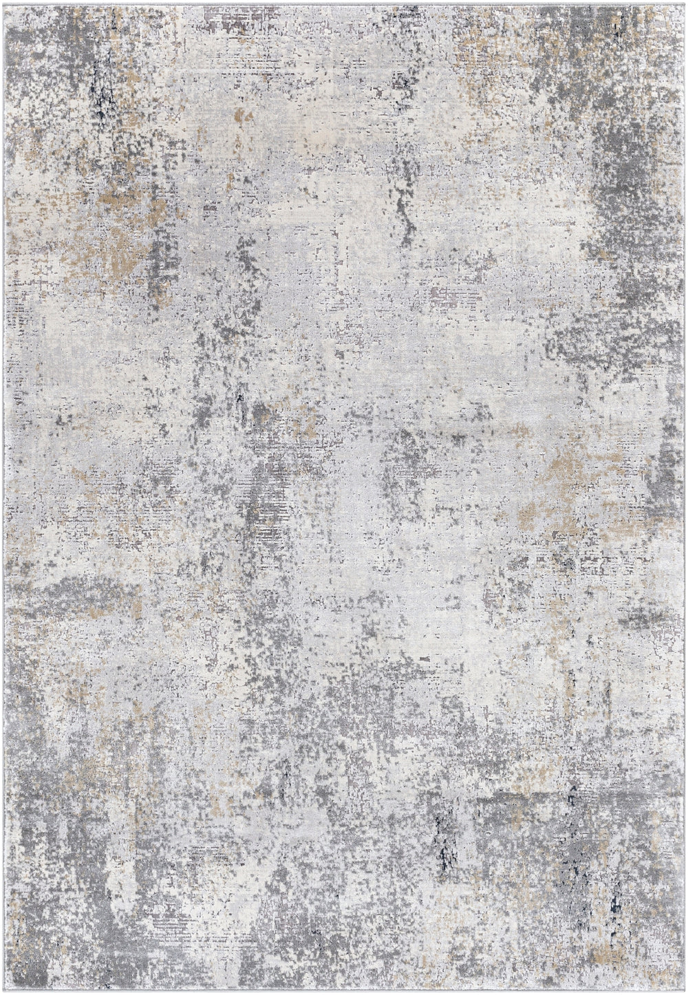 Norland NLD-2303 Modern Polypropylene, Polyester Rug NLD2303-912 Light Gray, Charcoal, Navy, Butter, Cream 70% Polypropylene, 30% Polyester 9' x 12'