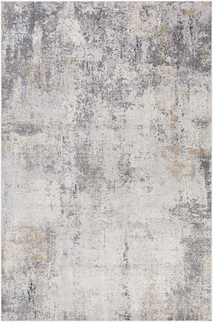 Norland NLD-2303 Modern Polypropylene, Polyester Rug NLD2303-6796 Light Gray, Charcoal, Navy, Butter, Cream 70% Polypropylene, 30% Polyester 6'7" x 9'6"