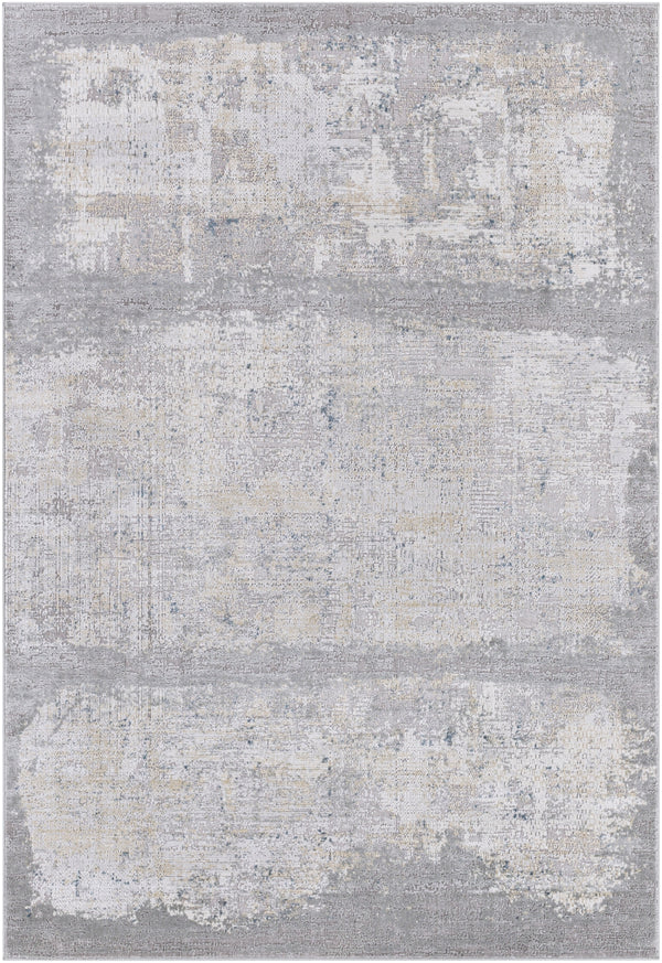 Norland NLD-2308 Modern Polypropylene, Polyester Rug NLD2308-912 Light Gray, Charcoal, Cream, Khaki, Navy 70% Polypropylene, 30% Polyester 9' x 12'
