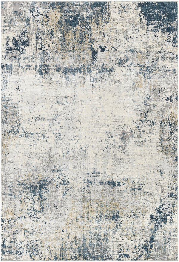 Norland NLD-2312 Modern Polypropylene, Polyester Rug NLD2312-912 Medium Gray, Charcoal, Denim, Beige, Khaki 70% Polypropylene, 30% Polyester 9' x 12'