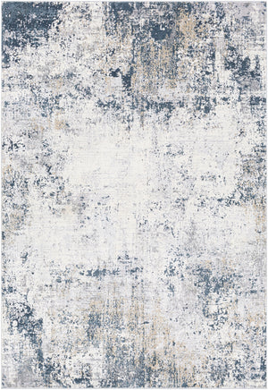 Norland NLD-2312 Modern Polypropylene, Polyester Rug NLD2312-6796 Medium Gray, Charcoal, Denim, Beige, Khaki 70% Polypropylene, 30% Polyester 6'7" x 9'6"