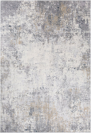 Norland NLD-2314 Modern Polypropylene, Polyester Rug NLD2314-912 Medium Gray, Charcoal, Cream, Beige, Khaki 70% Polypropylene, 30% Polyester 9' x 12'