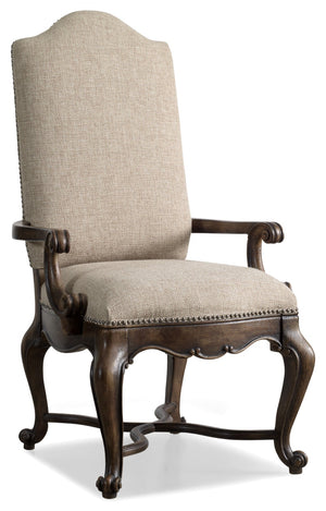 Hooker Furniture - Set of 2 - Rhapsody Traditional-Formal Uph ArmChair in Hardwood Solids, Fabric 5070-75500