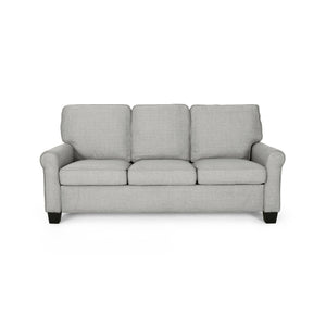 Davies 3-Seater Sofa, Traditional, Grey Noble House