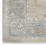 Nourison Asher ASR03 Persian Machine Made Power-loomed Indoor only Area Rug Lt Grey 7'10" x 10'4" 99446807052