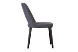 Porter Designs Prato Upholstered Transitional Dining Chair Gray 07-204C-02-D681-1