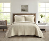 Babe Beige Queen 7pc Quilt Set