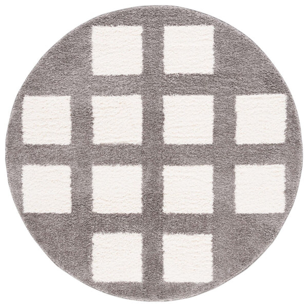 Safavieh Norway 204 Modern Power Loomed Rug Grey / Ivory NOR204F-9