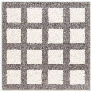Safavieh Norway 204 Modern Power Loomed Rug Grey / Ivory NOR204F-9