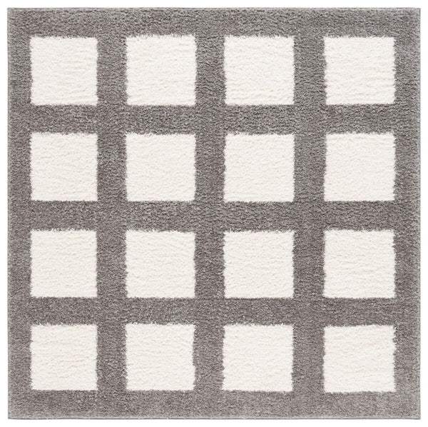 Safavieh Norway 204 Modern Power Loomed Rug Grey / Ivory NOR204F-9