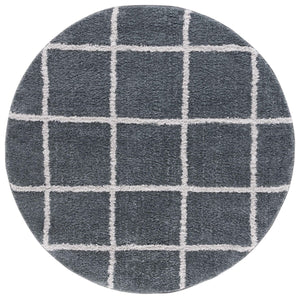 Safavieh Norway 206 Modern Power Loomed Rug Dark Grey / Light Grey NOR206F-9