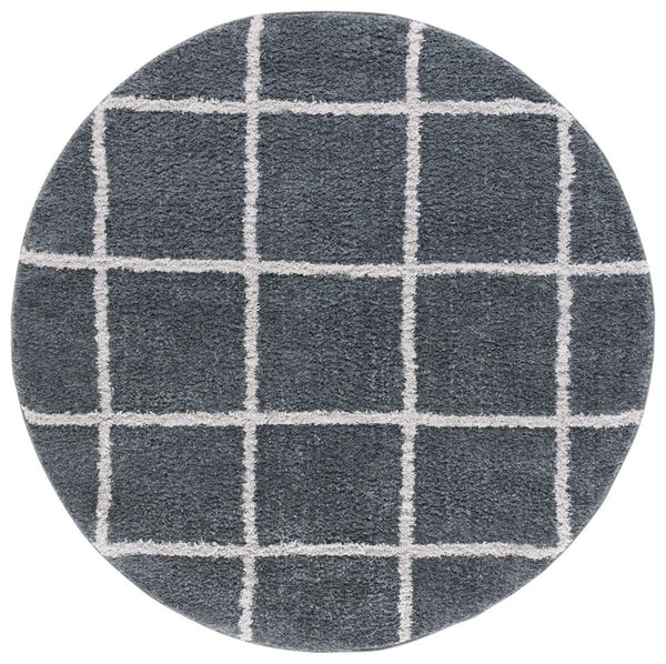 Safavieh Norway 206 Modern Power Loomed Rug Dark Grey / Light Grey NOR206F-9