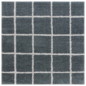 Safavieh Norway 206 Modern Power Loomed Rug Dark Grey / Light Grey NOR206F-9