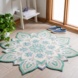 Safavieh Novelty 105 Hand Tufted 80% Wool and 20% Cotton Rug NOV105M-4R