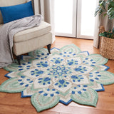 Safavieh Novelty 105 Hand Tufted 80% Wool and 20% Cotton Rug NOV105M-4R