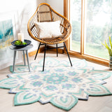 Safavieh Novelty 105 Hand Tufted 80% Wool and 20% Cotton Rug NOV105M-4R