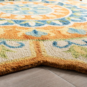 Safavieh Novelty 605 Hand Tufted Wool and Cotton with Latex Rug NOV605P-8R