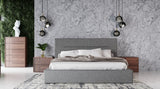 VIG Furniture Nova Domus Juliana - Italian Modern Grey Upholstered Bed VGACJULIANA-GRY-BED