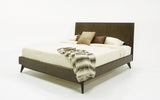 VIG Furniture Modrest Novak Modern Dark Oak Bed VGLBNANT-BED