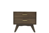 VIG Furniture Modrest Novak Modern Dark Oak Nightstand VGLBNANT-NS60