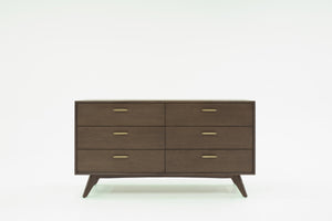 VIG Furniture Modrest Novak Modern Dark Oak Dresser VGLBNANT-DR160