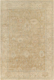 Normandy NOY-8008 Traditional Wool Rug NOY8008-913 Beige, Cream, Seafoam, Dark Brown, Camel, Butter, Light Gray 100% Wool 9' x 13'