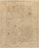 Normandy NOY-8012 Traditional Wool Rug NOY8012-913 Taupe, Cream, Light Gray, Dark Brown, Butter, Camel, Olive 100% Wool 9' x 13'