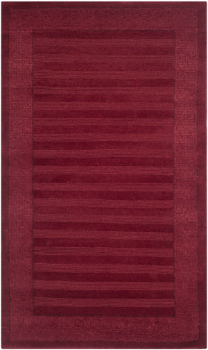 NP129 Hand Knotted Wool Pile Rug from Nepal – Elegant Rectangle Design for Timeless Style