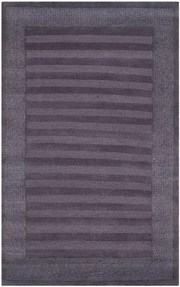 NP129 Hand Knotted Wool Pile Rug from Nepal – Elegant Rectangle Design for Timeless Style