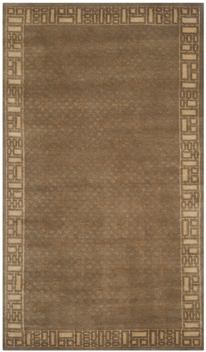 NP317 Hand Knotted Rug - Luxurious Silk and Wool Rectangle from Nepal, Elevate Your Home Decor Today!