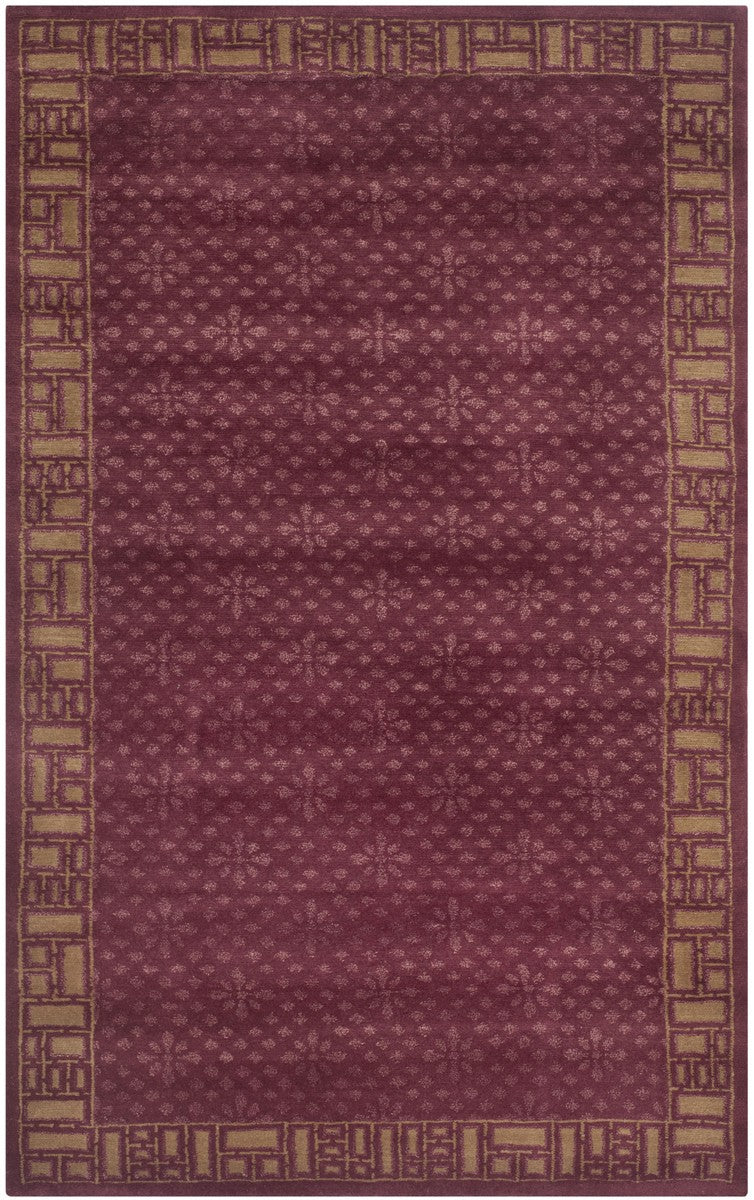 NP317 Hand Knotted Rug - Luxurious Silk and Wool Rectangle from Nepal, Elevate Your Home Decor Today!