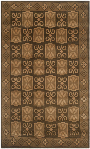 NP332 Exquisite Hand Knotted Rectangle Rug in Luxurious Silk and Wool Crafted in Nepal