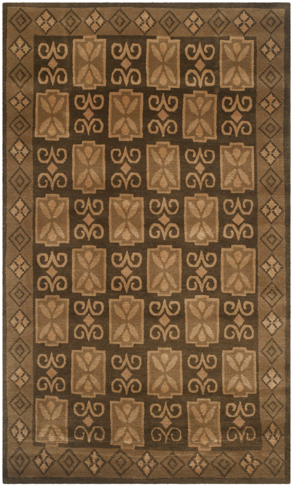 NP332 Exquisite Hand Knotted Rectangle Rug in Luxurious Silk and Wool Crafted in Nepal