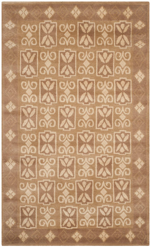 NP332 Exquisite Hand Knotted Rectangle Rug in Luxurious Silk and Wool Crafted in Nepal