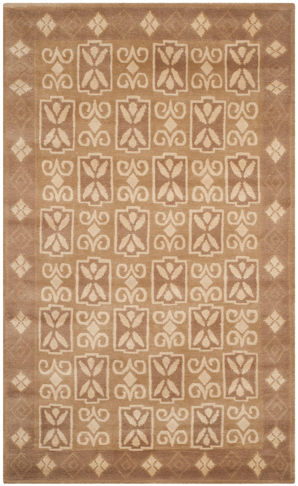 NP332 Exquisite Hand Knotted Rectangle Rug in Luxurious Silk and Wool Crafted in Nepal