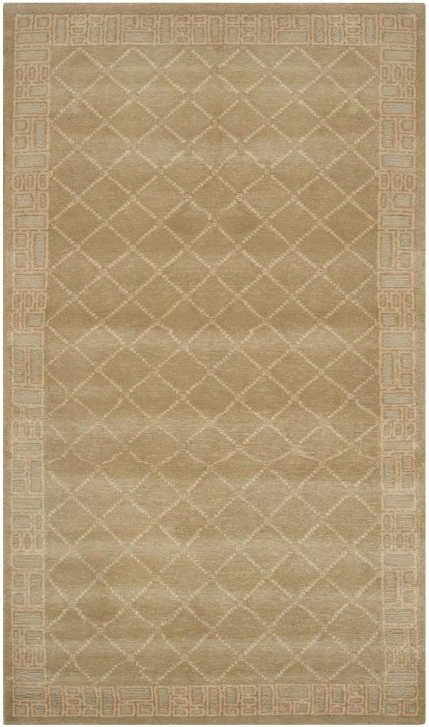 NP335 Exquisite Hand Knotted Silk and Wool Rug from Nepal - Timeless Elegance for Your Space