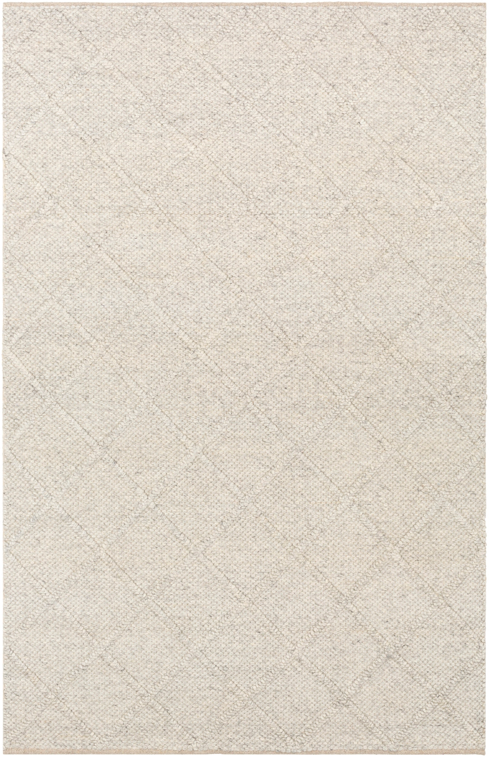 Napels NPL-2304 Modern Wool, Viscose Rug NPL2304-912 Medium Gray 70% Wool, 30% Viscose 9' x 12'