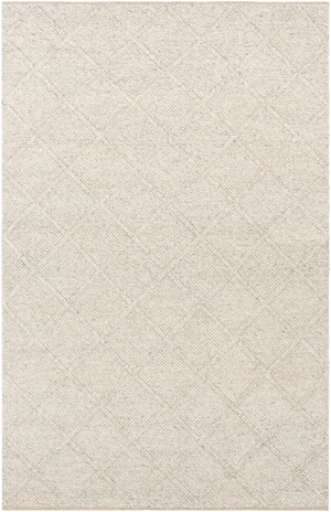 Napels NPL-2304 Modern Wool, Viscose Rug NPL2304-912 Medium Gray 70% Wool, 30% Viscose 9' x 12'