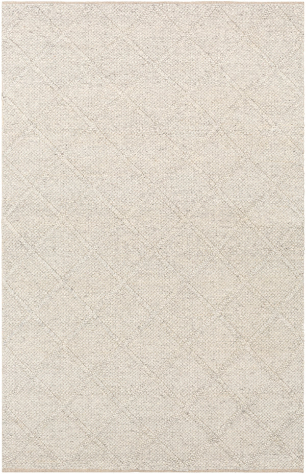 Napels NPL-2304 Modern Wool, Viscose Rug NPL2304-912 Medium Gray 70% Wool, 30% Viscose 9' x 12'