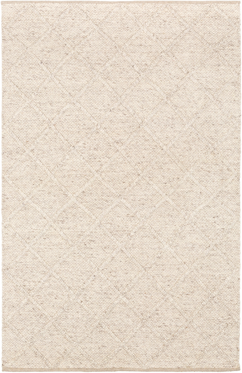 Napels NPL-2305 Modern Wool, Viscose Rug NPL2305-912 Khaki 70% Wool, 30% Viscose 9' x 12'