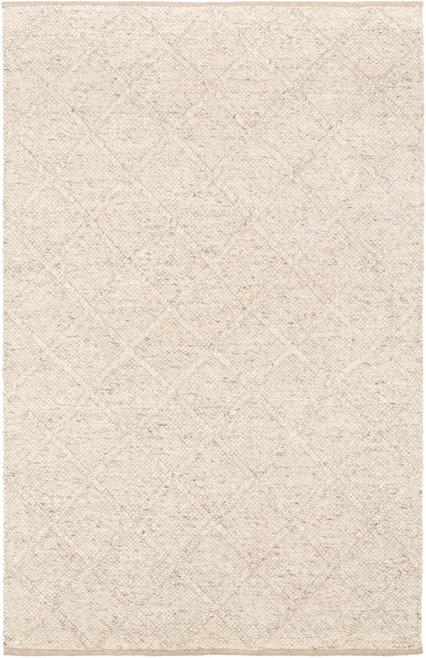 Napels NPL-2305 Modern Wool, Viscose Rug NPL2305-912 Khaki 70% Wool, 30% Viscose 9' x 12'