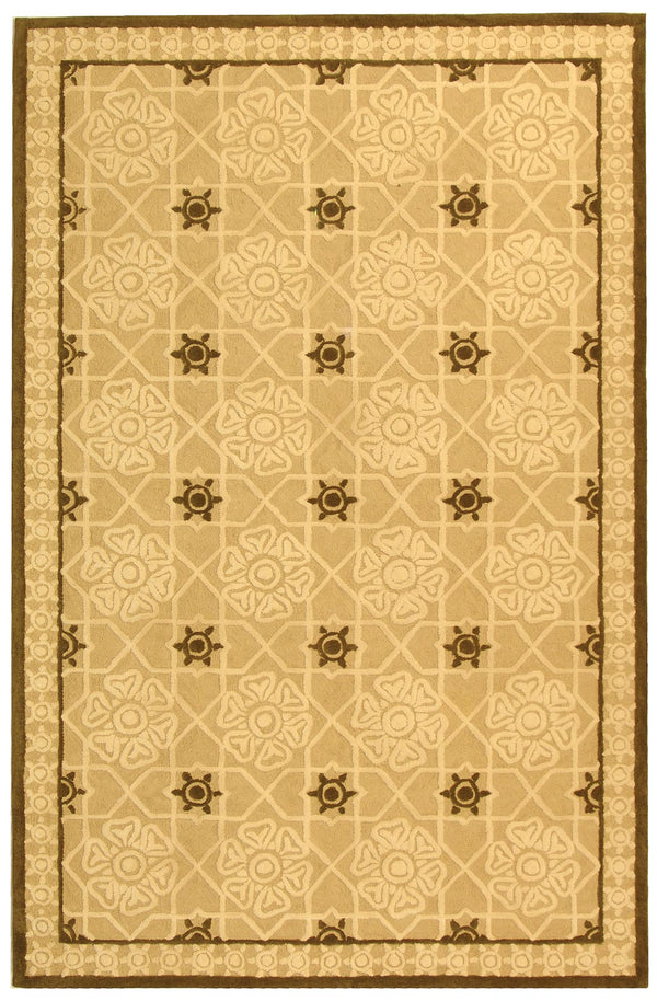 Safavieh Npt423 Hand Hooked Cotton Pile Rug NPT423A-3