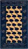 Safavieh Newport NPT428 Hand Hooked Rug