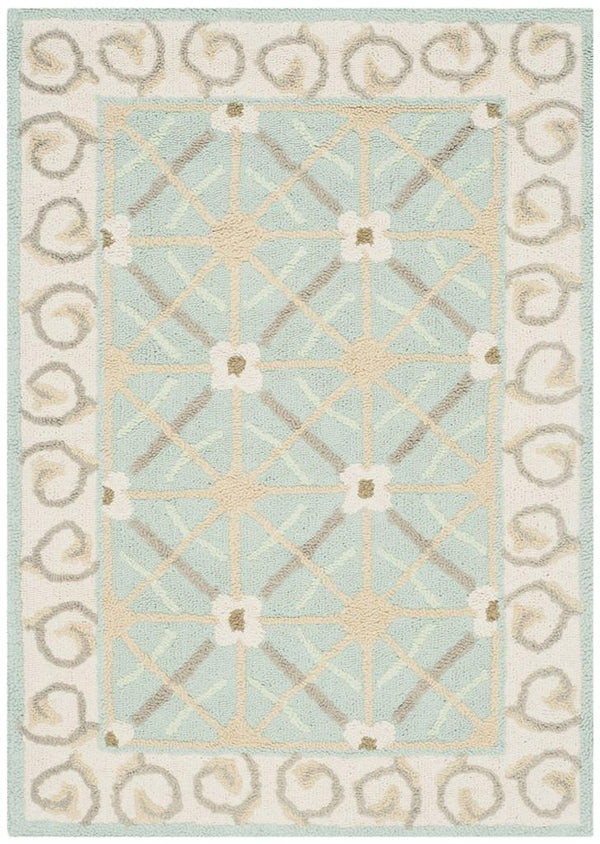 Safavieh Npt443 Hand Hooked Cotton Pile Rug NPT443D-2