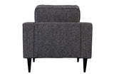 Porter Designs Keaton Upholstered Modern Chair Gray 01-33C-03-5401A