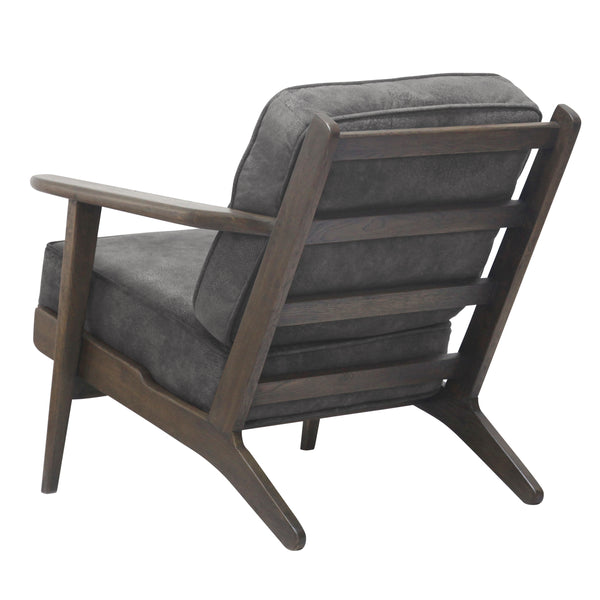 Albert Accent Chair - Contemporary Plush Seating with Solid Oak Frame for Modern Living Spaces