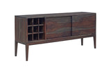 Fall River Solid Sheesham Wood Contemporary Sideboard