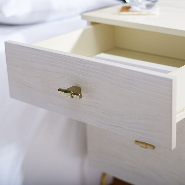 Genevieve 2 Drawer Nightstand